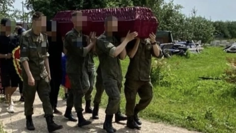 В Юрьев-Польском простились с погибшим в СВО бойцом