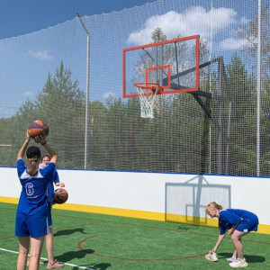 В Гусь-Хрустальном районе открыли новую спортплощадку