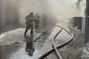 Во Владимире да сутки загорелись 2 склада