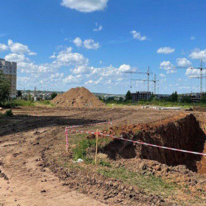 Строительство школы во Владимирском микрорайоне Сновицы-Веризино показали на фото