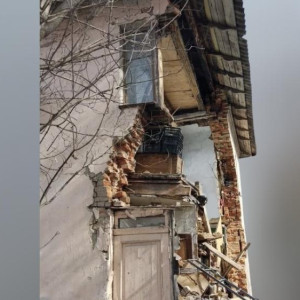 Появились фото с нового ракурса обрушившегося во Владимире дома