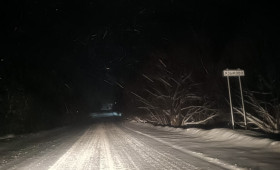Село на трассе под Владимиром погрузилось во тьму