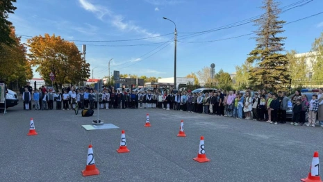 Во Владимире Госавтоинспекция провела праздник «Дорожный калейдоскоп» для детей