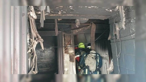 Во Владимире из фонда медицинского страхования из-за пожара эвакуировали 40 человек