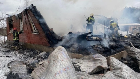 На пожаре под Петушками пострадала 74-летняя пенсионерка
