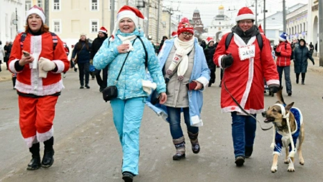 Во Владимире забег Дедов Морозов и Снегурочек пройдет 12 января