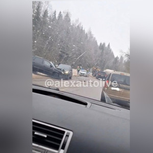 Очевидцы рассказали о массовой аварии под Александровом 