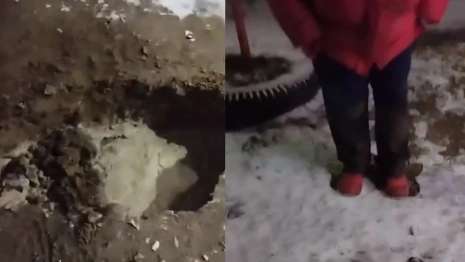 В Коврове женщина провалилась в яму с кипятком