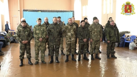 В зону СВО из Владимирской области уехала новая группа добровольцев 24 октября