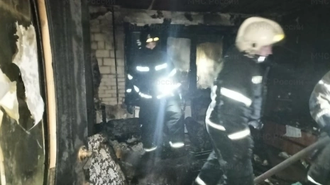 Ковровчанин пострадал при пожаре на улице Строителей