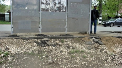 Жители Коврова раскритиковали ремонт остановок