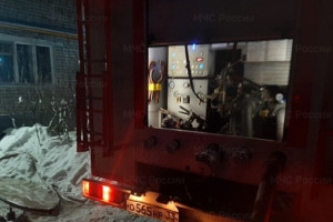 На пожаре в Александрове эвакуировали 2 детей и 18 взрослых 