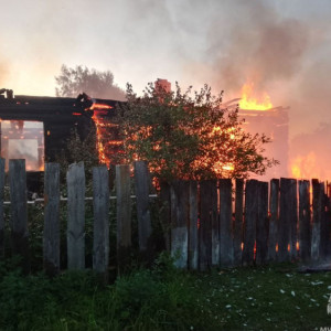 Во Владимирской области 47-летний мужчина сгорел заживо в доме