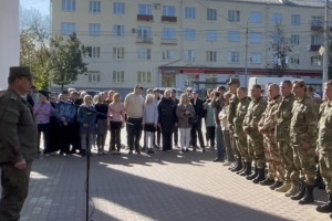 Из Владимирской области в зону СВО отправились 18 контрактников