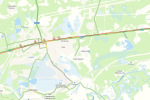 Покров встал в мертвой пробке из-за ремонта на М-7 Волга