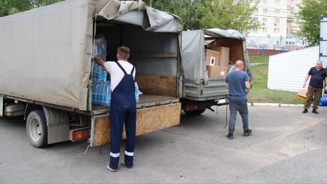 Владимирская область отправила 12 тонн гуманитарной помощи в Курск