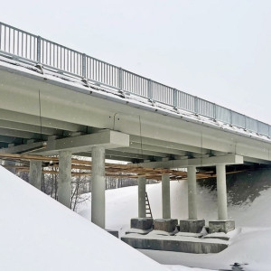 Во Владимирской области проблемный мост отремонтировали по новым технологиям