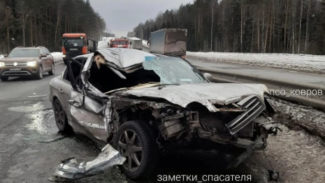 В ДТП на М-7 в Ковровском районе пострадала пассажирка