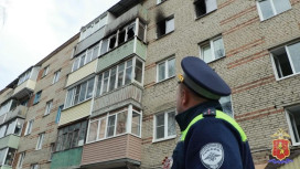 В Юрьев-Польском полицейские спасли на пожаре двоих человек с ожогами и отравлением