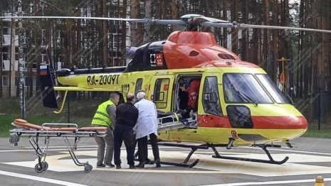 С начала года санавиация эвакуировала 50 пациентов во Владимирской области