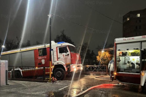 Во Владимире при пожаре эвакуировали 15 взрослых и 10 детей