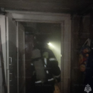 В Гусь-Хрустальном районе люди едва не пострадали при пожаре из-за неисправной печки