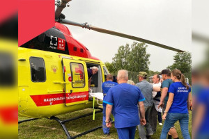 Впервые из Гороховца во Владимир пациента транспортировали вертолетом