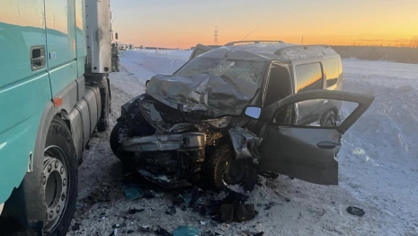 Две легковушки и фура столкнулись на обходе Мурома