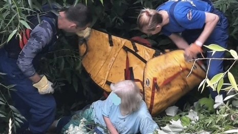 Во Владимире женщина упала со склона во время свидания на Лыбедской магистрали