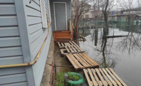 В Муроме затопило жилые дома