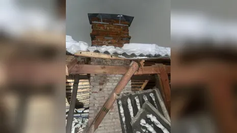 В Кольчугино рухнула крыша многоэтажки