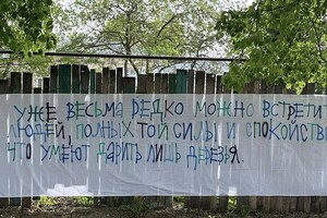На заборах во Владимирской области заметили цитаты итальянского поэта