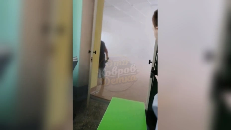 В Коврове школу №23 затопило кипятком