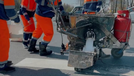 Во Владимире дорожную разметку обновят на 7 улицах