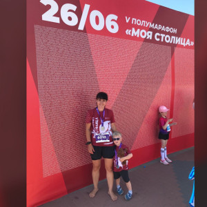 Владимирская мама установила мировой рекорд по бегу с коляской