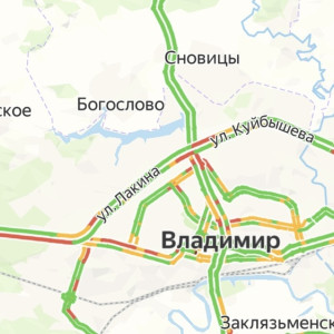 Во Владимире перед майскими праздниками растянулись пробки