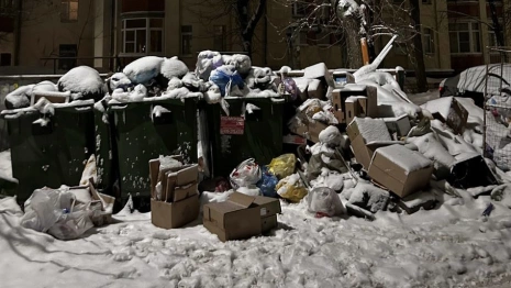 Владимирцы сравнили заваленные мусором дворы с помойкой