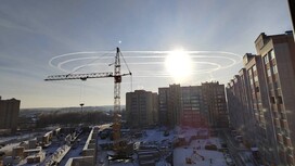 Президентский самолет оставил загадочные круги в небе над Владимирской областью
