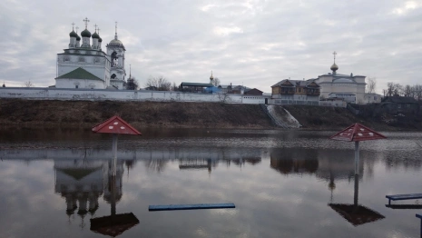 Во Владимирской области крупный город ушел под воду