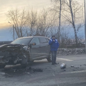 Во Владимире внедорожник столкнулся с «Ладой»