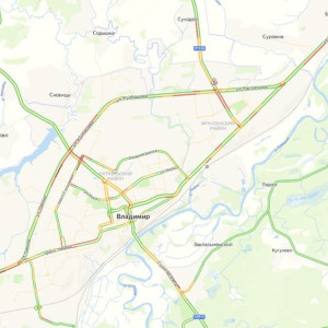 Владимир встал в пробках накануне длинных выходных