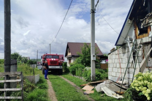 Появились подробности пожара на даче в Коврове с пострадавшей 64-летней женщиной