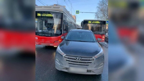 Во Владимире столкнулись легковушка и автобус №24с