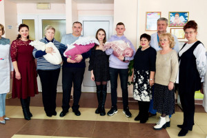 Во Владимире из Областного перинатального центра выписали тройню