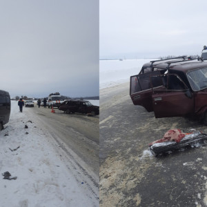 Под Ковровом «Газель» цвета хаки разворотило после ДТП