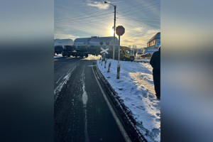 Во Владимирской области школьный фургон въехал в товарный поезд