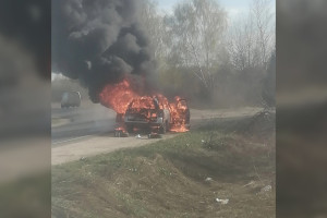 Во Владимирской области за выходные сгорели два автомобиля