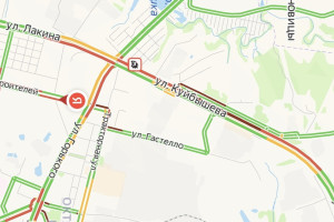 Во Владимире автомобилисты встали на улице Куйбышева