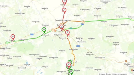  
Во Владимирской области на ремонт закрыли 5 участков федеральных трасс