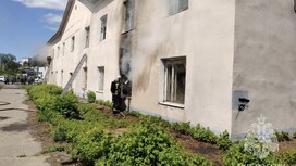 В Муроме при пожаре в двухэтажном доме спасли 3 человек